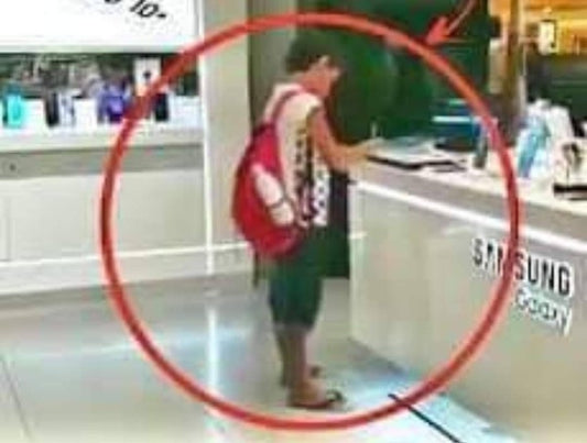 A 10-year-old boy visited a computer store in Recife, Brazil, and asked a clerk if he could use the tablet on display for customers.