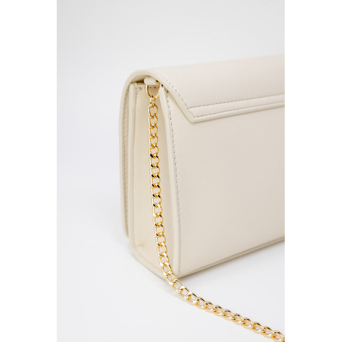 Love Moschino Women's Beige Plain Handbag – Effortless Elegance for Spring/Summer