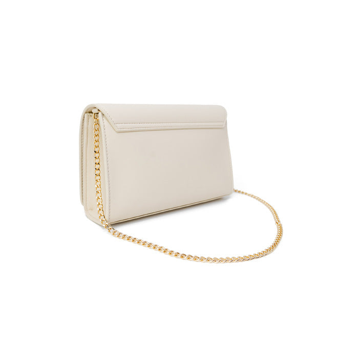 Love Moschino Women's Beige Plain Handbag – Effortless Elegance for Spring/Summer