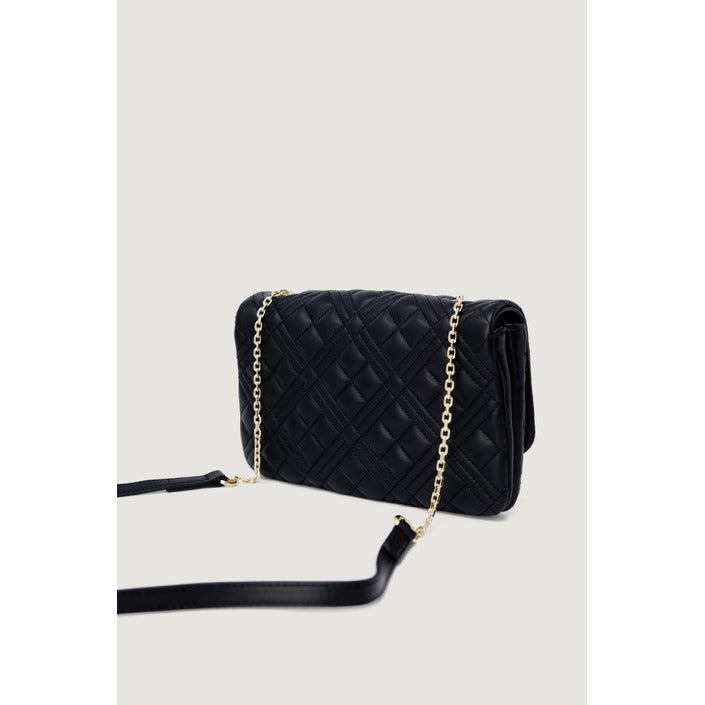 Love Moschino Women's Black Crossbody Bag – Sleek and Stylish for Fall/Winter