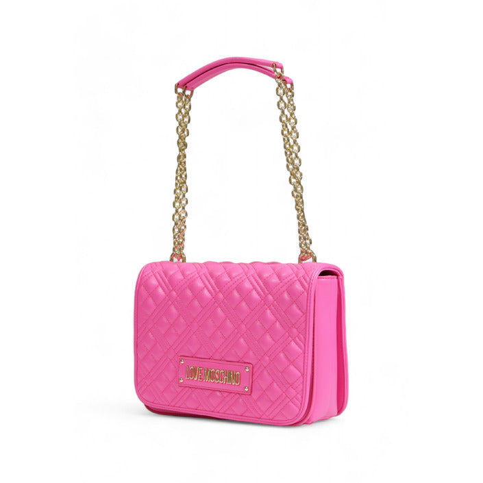 Love Moschino Women's Fuchsia Shoulder Bag – Bold Elegance for Spring/Summer