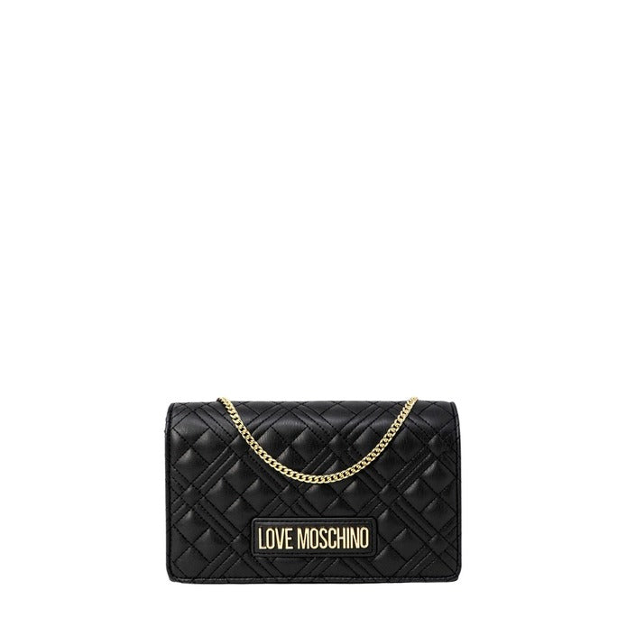 Love Moschino Women's Black Mini Bag – Effortless Elegance for Fall/Winter