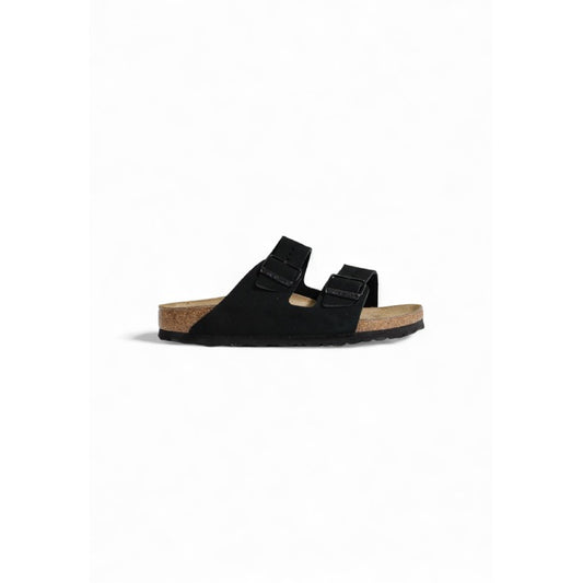 Birkenstock Women’s Suede Leather Sandals – Timeless Black Comfort for Spring/Summer Fall/Winter