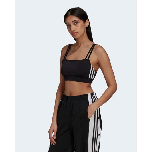 Adidas Women’s Black Cotton Top – Versatile & Stylish for Spring/Summer