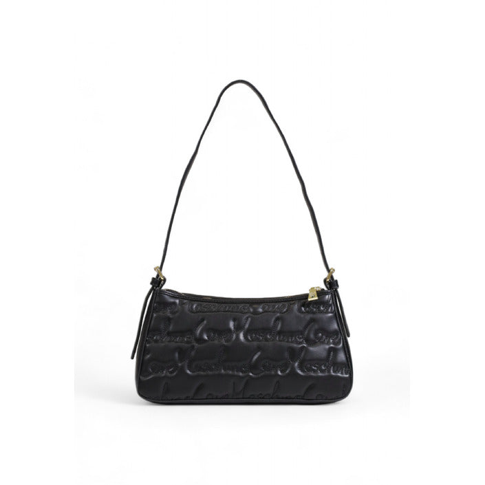 Love Moschino Women's Black Handbag – Sleek, Functional &amp; Stylish for Fall/Winter