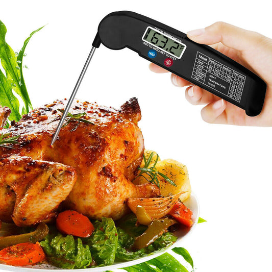 Digital Cooking Meat Thermometer Instant Read Food Steak Oven Smoker BBQ Grill Meat Thermometer Barbecue Accessories For Oven Grill BBQ Smoker Rotisserie Kitchen