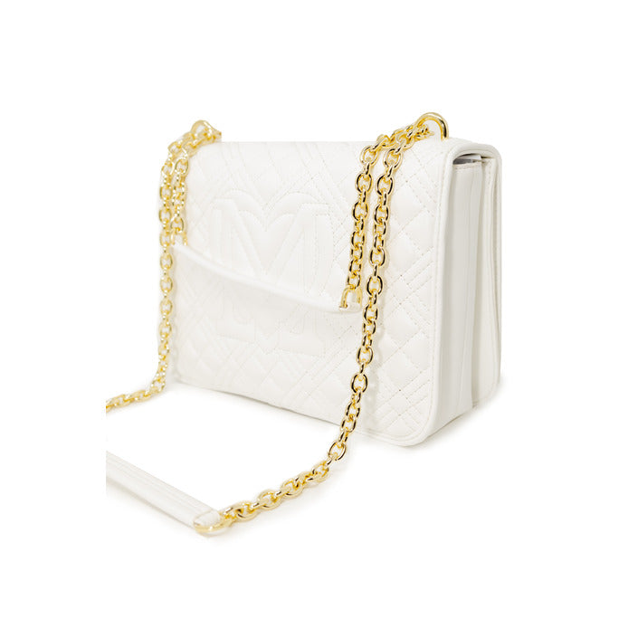 Love Moschino Women's White Bag – Effortlessly Chic for Spring/Summer