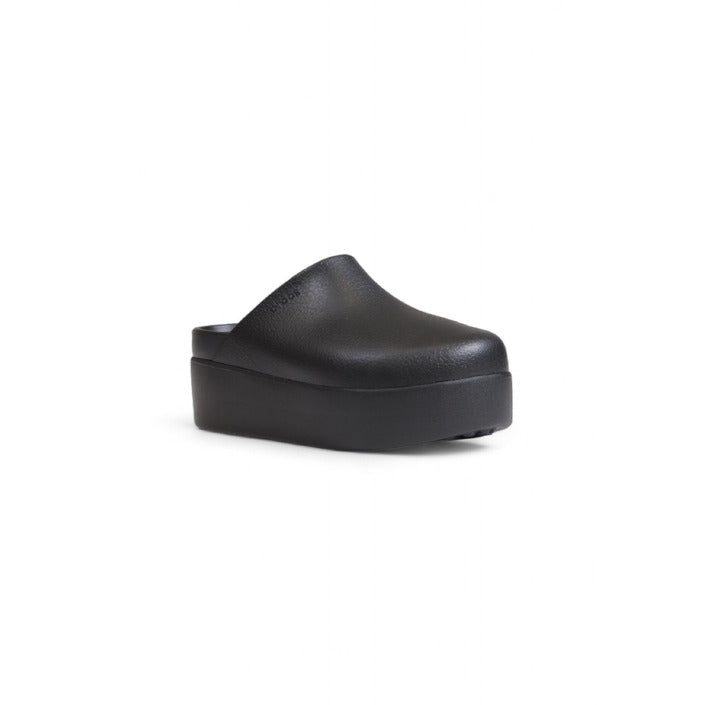 Crocs Women’s Wedges – Sleek Black Comfort for Fall/Winter