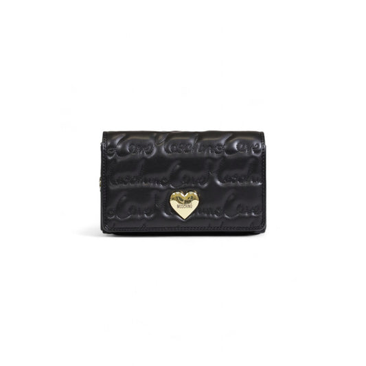 Love Moschino Women's Black Bag – Elegant Fall/Winter Statement Piece