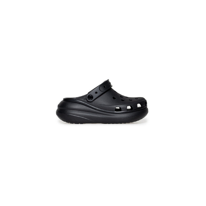 Crocs Women's Black Slip-On Sandals – Effortless Comfort for Spring/Summer